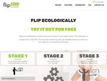 Tablet Screenshot of flipeco.com